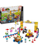 Lego 72036 Super Mario. Mario Kart: Set Bebé Peach y Grand Prix. +8 años. 823 Piezas