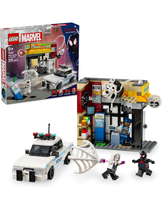 Lego 76311 Marvel. Spider-Man vs. Coche Brutal de Venom. +9 años. 375 Piezas