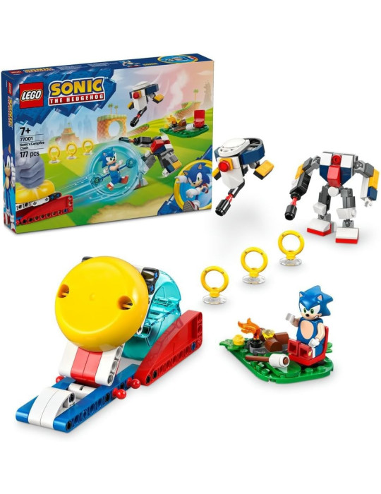 Lego 77001 Sonic. Batalla de Sonic en la Hoguera. +7 años. 177 Piezas