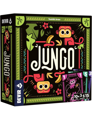 Devir BGKOTDSP. Juego de cartas Jungo. 3-5 jug +10 años