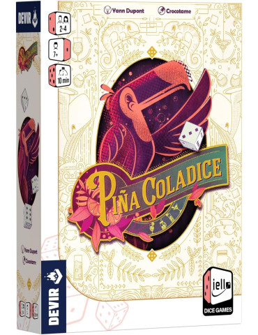 Devir BGPINTR. Juego de dados Piña Coladice. 2-4 jug +8 años