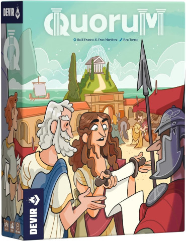 Devir BGQUML. Juego de cartas Quorum. 2-4 jug +14 años