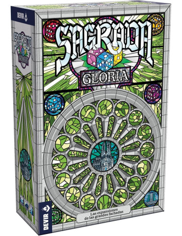 Devir BGSAGGSP. Juego de cartas Sagrada: Gloria. 1-4 jug +10 años
