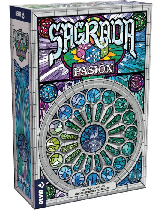 Devir BGSAGPSP. Juego de cartas Sagrada: Pasión. 1-4 jug +10 años