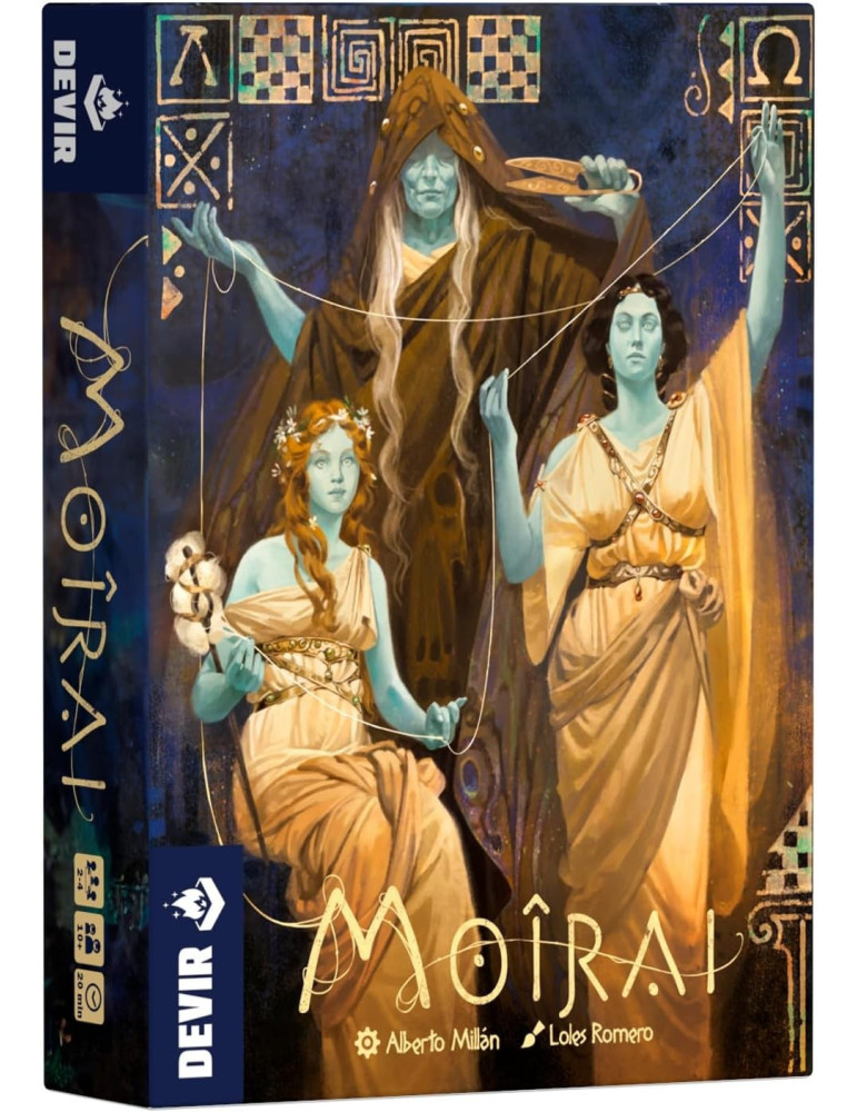 Devir BGMOIML. Juego de cartas Moirai. 2-4 jug +10 años