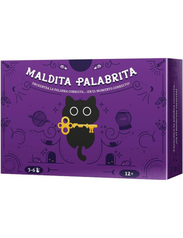 Cocktail Games CGMMD01ES. Juego de cartas Maldita Palabrita. 3-6jug. +12 años
