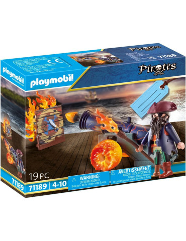 Playmobil 71189 Pirates. Pirata con Cañón. 4-10 años