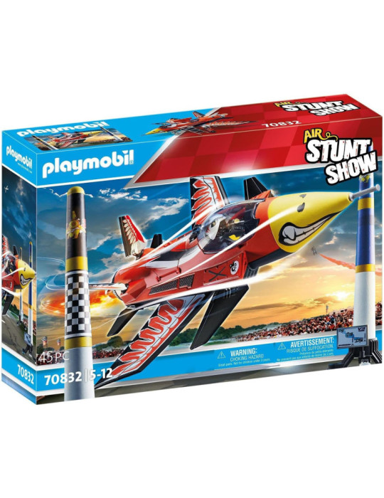 Playmobil 70832 Air Stunt Show. Avión Eagle. 5-12 años