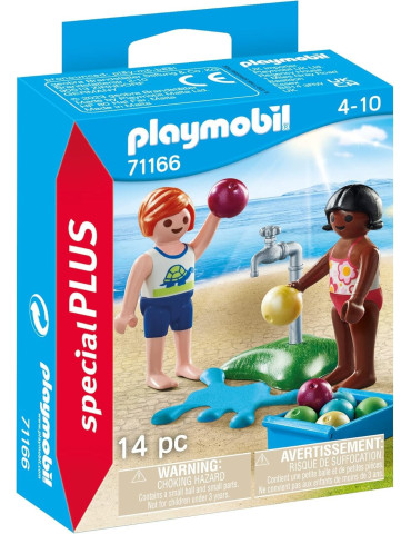 Playmobil 71166 Special Plus. Niños con Globos de Agua. 4-10 años