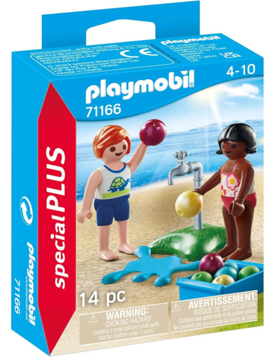 Playmobil 71166 Special Plus. Niños con Globos de Agua. 4-10 años