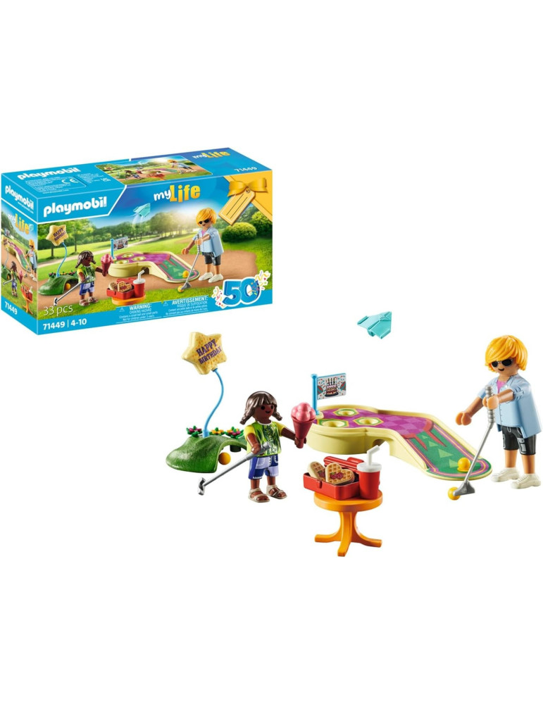 Playmobil 71449 MyLife. Mini Golf. 4-10 años