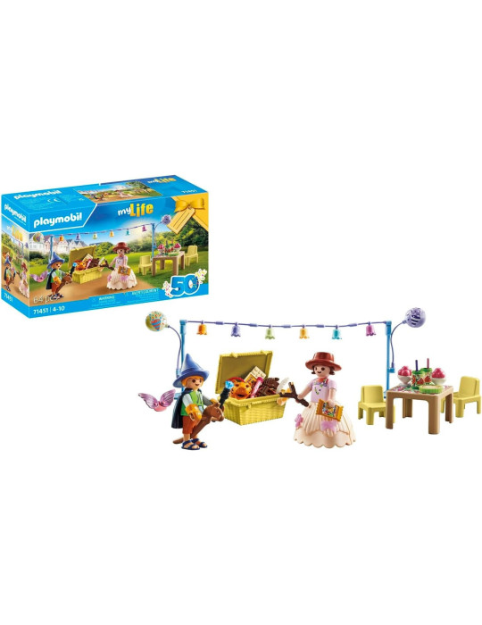 Playmobil 71451 MyLife. Fiesta de disfraces. 4-10 años