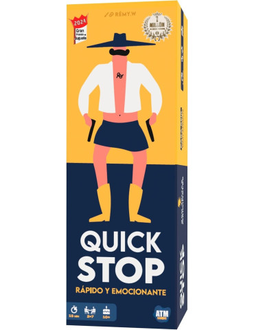 La Caja LCQS01ES. Juego de tablero Quick Stop. 2-7jug +10 años