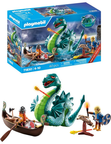 Playmobil 71830 Promo Pack. Vikingo con Monstruo Marino. 4-10 años