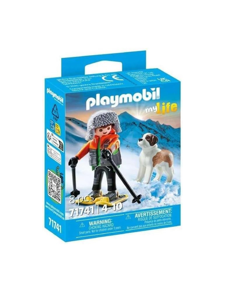 Playmobil 71741 MyLife. Senderista con San Bernardo. 4-10 años