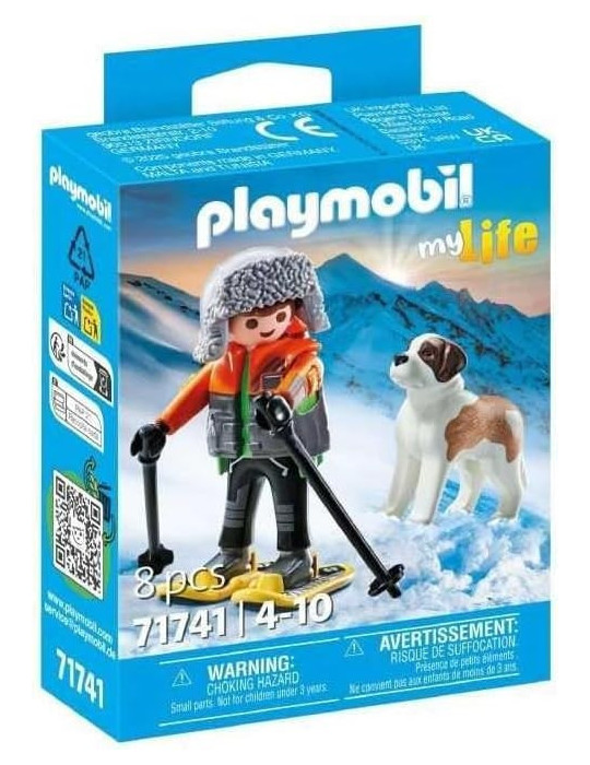 Playmobil 71741 MyLife. Senderista con San Bernardo. 4-10 años