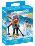 Playmobil 71741 MyLife. Senderista con San Bernardo. 4-10 años