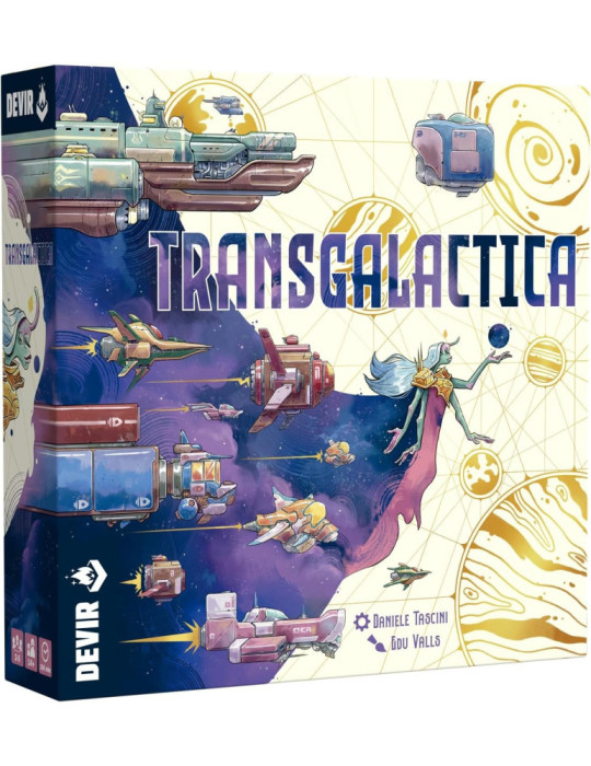 Devir BGTRAML. Juego de mesa Transgaláctica. 2-5 jug +14 años. 100 minutos