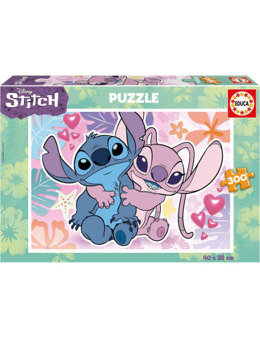 Educa 19964. Puzzle de 300 Piezas Stitch de Disney. 40x28cm