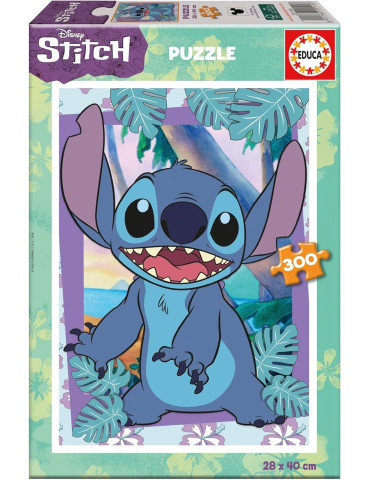 Educa 20144. Puzzle de 300 Piezas Stitch de Disney. 40x28cm