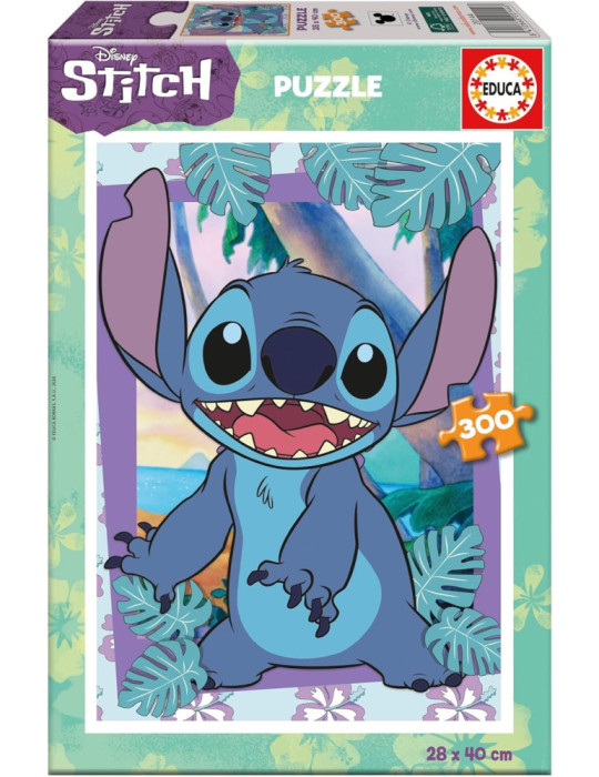 Educa 20144. Puzzle de 300 Piezas Stitch de Disney. 40x28cm