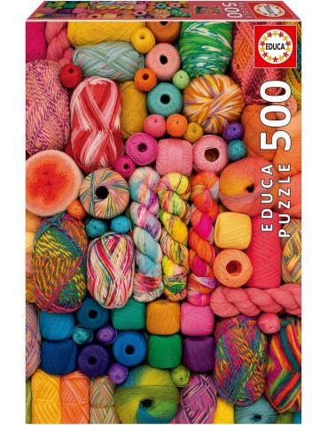 Educa 20172. Puzzle de 500 Piezas de Hilos. 38x48cm
