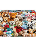 Educa 20242. Puzzle de 500 Piezas de Ositos de peluche. 38x48cm