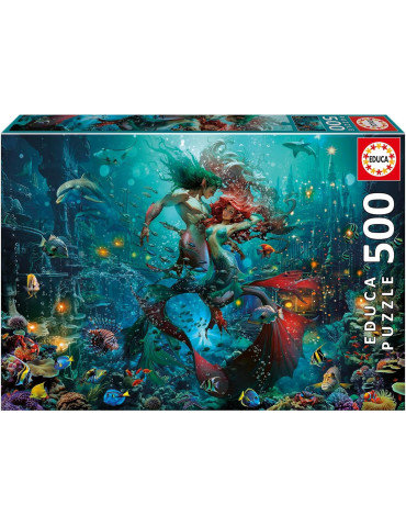 Educa 20174. Puzzle de 1000 Piezas de Arrecife de Coral. 68x48cm