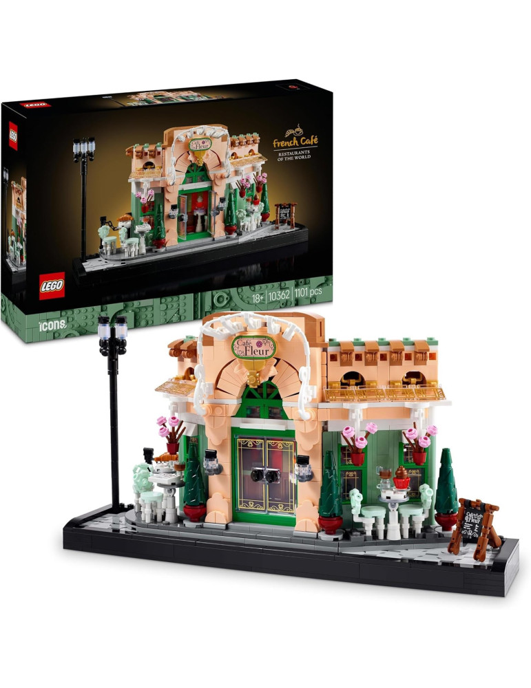 Lego Icons 10362. Cafetería Francesa. +18 años. 1101 piezas