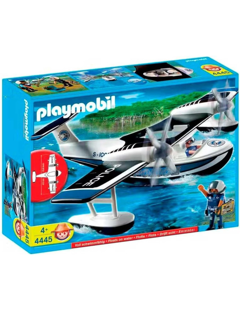 Playmobil 4445 City Action. Hidroavión de Policía. Más de 4 años