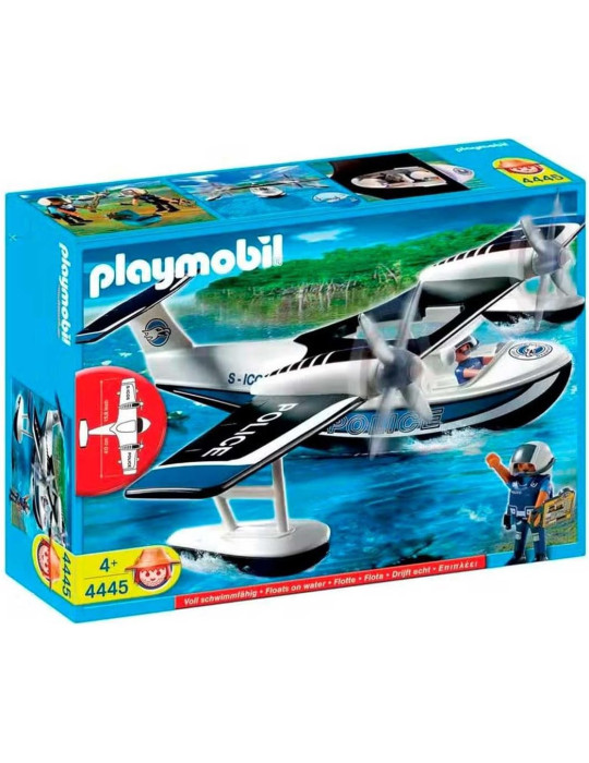 Playmobil 4445 City Action. Hidroavión de Policía. Más de 4 años