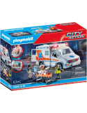 Playmobil 71232 City Action. Ambulancia con Luz y Sonido. 4-10 años
