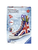 11222 Ravensburger. Puzzle 3D Sneaker Union Jack 108 Piezas