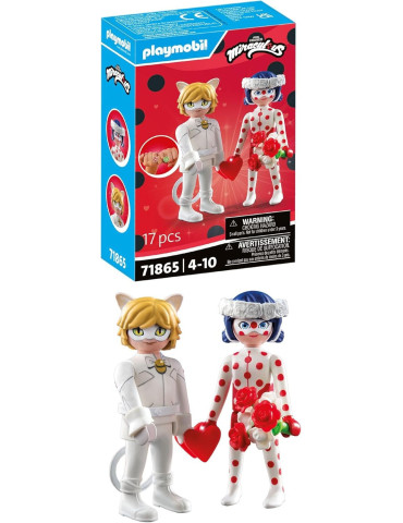 Playmobil Miraculous 71865. Ladybug & Cat Noir. 4-10 años