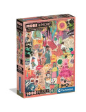 Clementoni 37071 More is More. Puzzle de 1000 piezas de Fashion & Design. 70x50cm