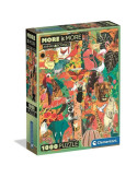 Clementoni 37073 More is More. Puzzle de 1000 piezas de Animal & Botanics. 70x50cm