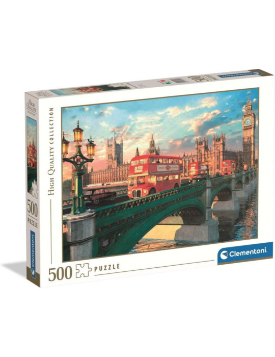 Clementoni 35569. Puzzle de 500 piezas de Puente de Westminster. 49x36cm