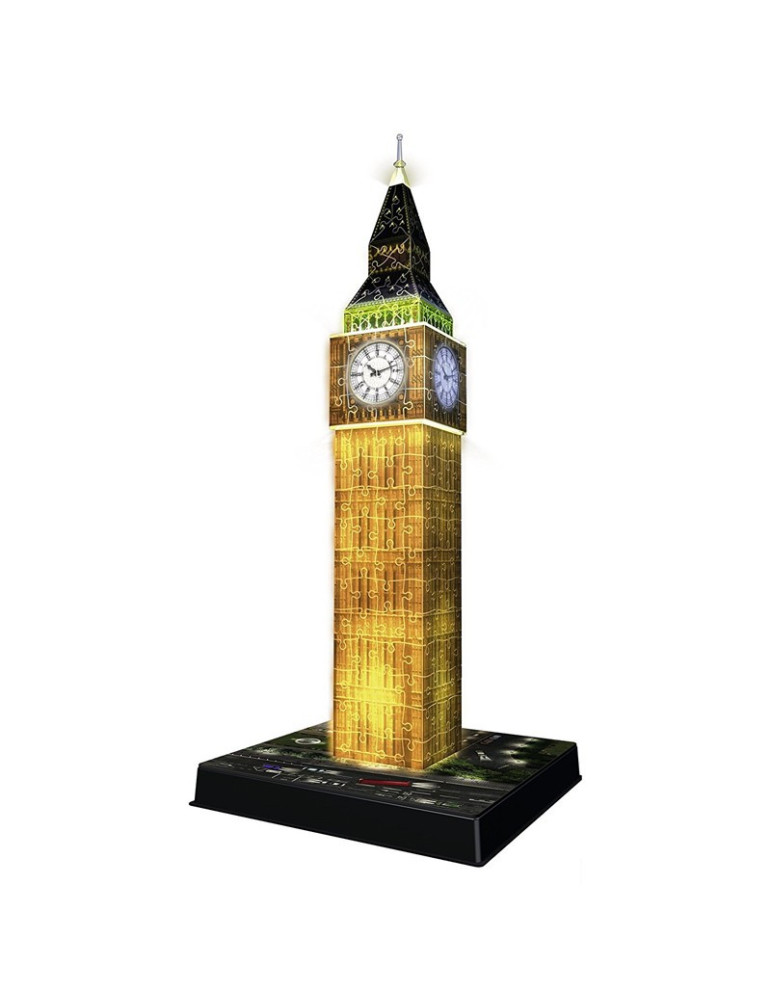 12588 Ravensburger. Puzzle 3D Big Ben Nigh Edition 216 Piezas