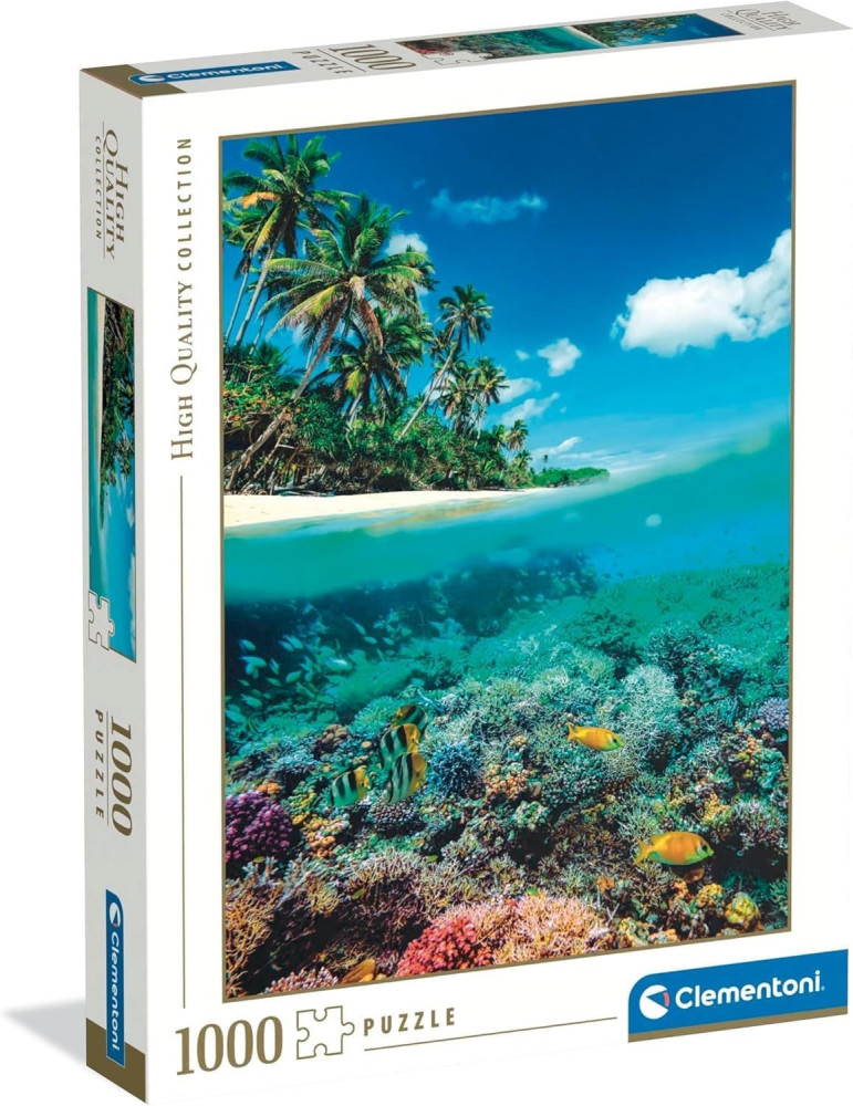 Clementoni 39881. Puzzle de 1000 piezas de Paraíso de Verano. 70x50cm