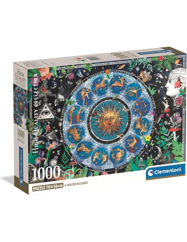 Clementoni 39937. Puzzle de 1000 piezas de Carta Astral. 70x50cm