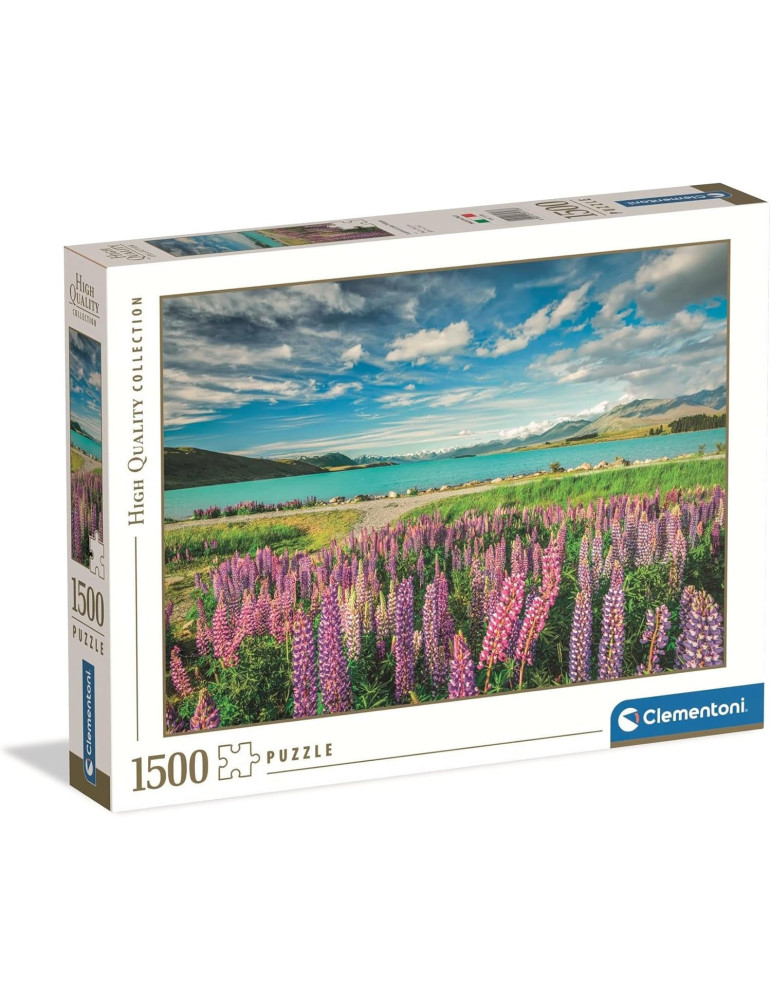 Clementoni 31728. Puzzle de 1500 piezas de Altramuces del Lago. 59,2x84,3cm