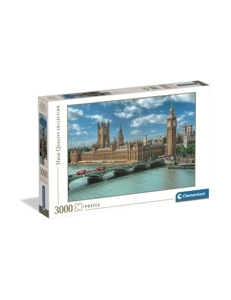 Clementoni 31723. Puzzle de 3000 piezas del Parlamento de Londres. 118,4x84,5cm