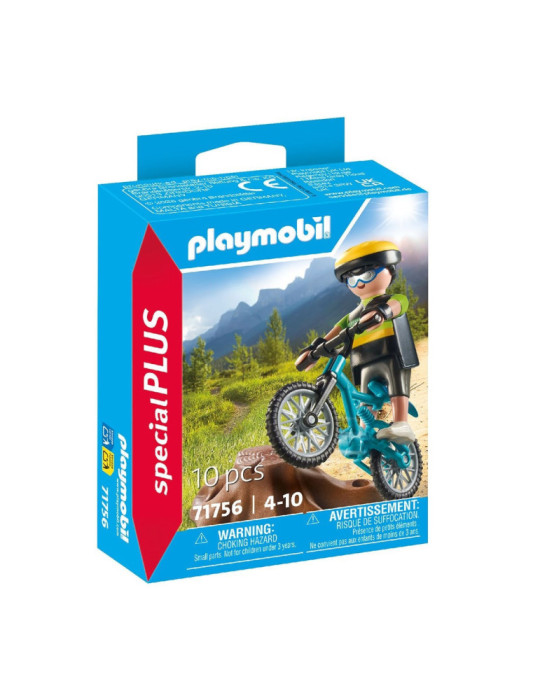Playmobil Special Plus 71756. Ciclista de montaña. 4-10 años