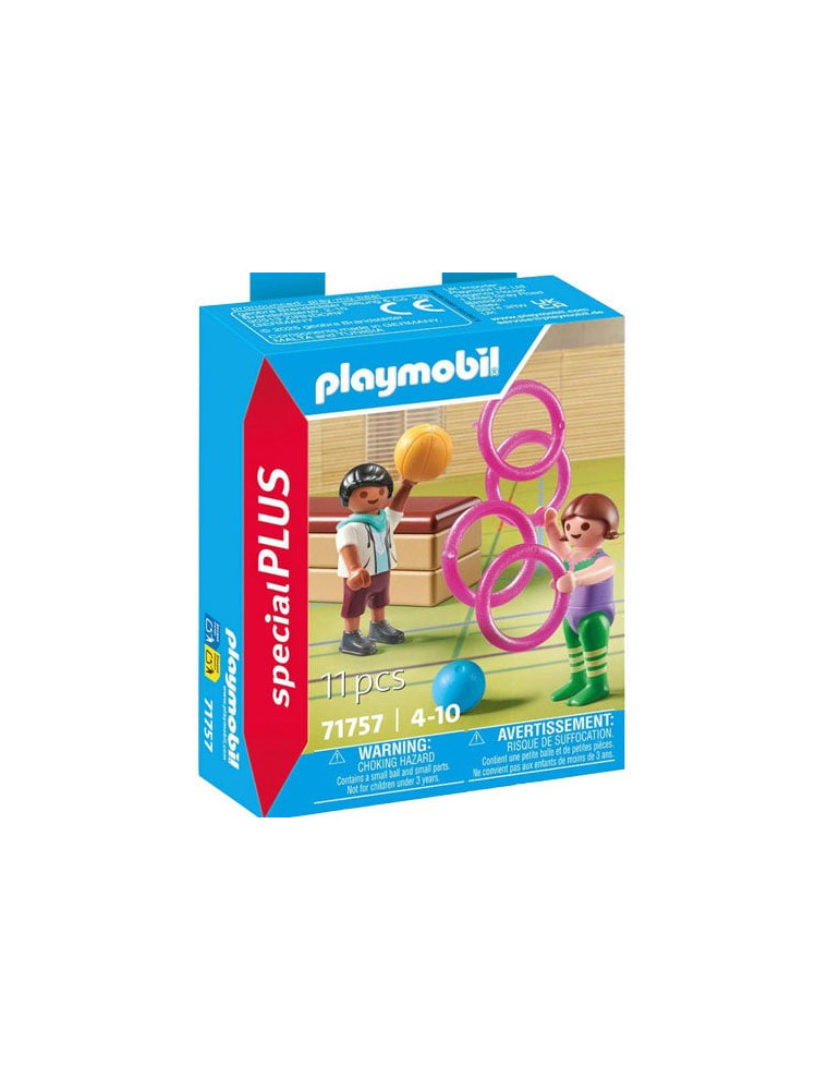 Playmobil Special Plus 71757. Gimnastas. 4-10 años