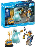 Playmobil Novelmore 71797. Fantasma del Castillo y Caballero. 4-10 años