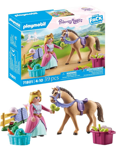 Playmobil Princess Magic 71801. Princesa con Caballo. 4-10 años