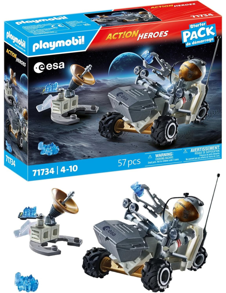 Playmobil Action Heroes 71734. Misión Espacial. 4-10 años