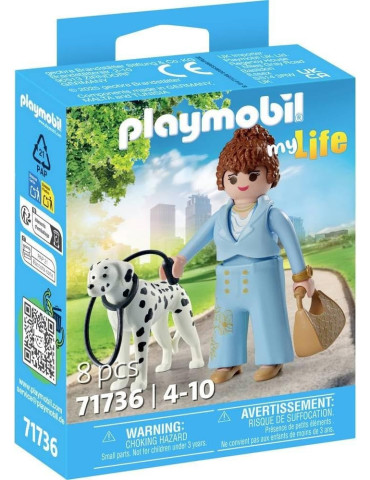 Playmobil MyLife 71736. Manager con Dálmata. 4-10 años