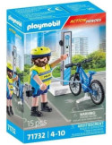 Playmobil Action Heroes 71732. Patrulla en bicicleta. 4-10 años