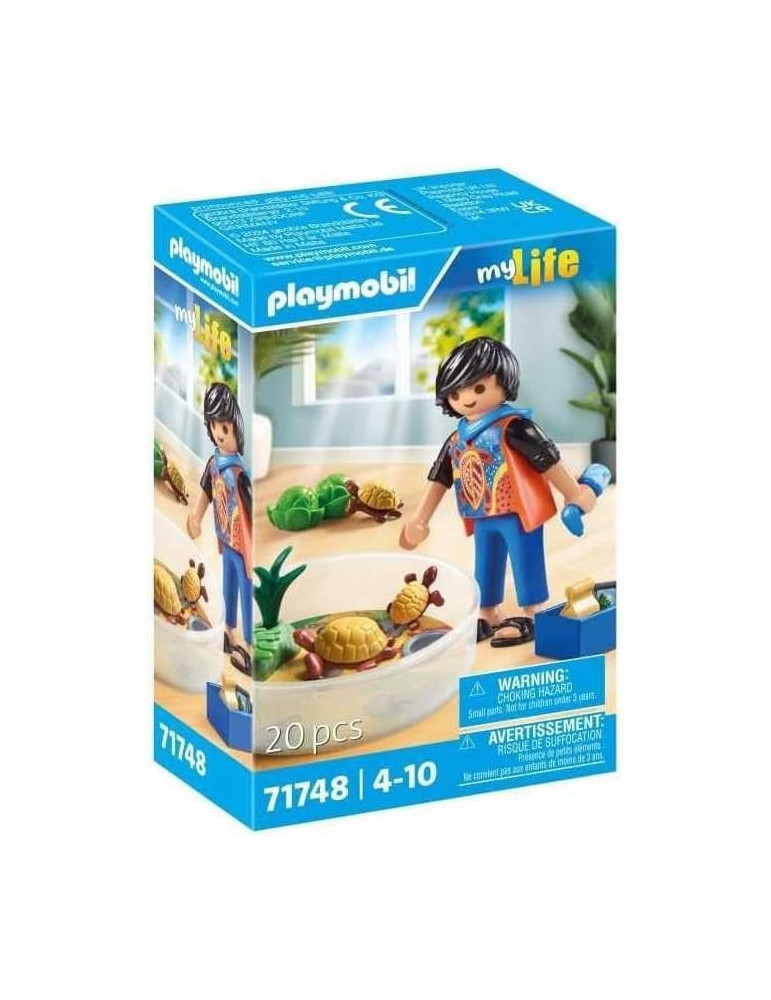Playmobil MyLife 71748. Terrario para tortugas. 4-10 años